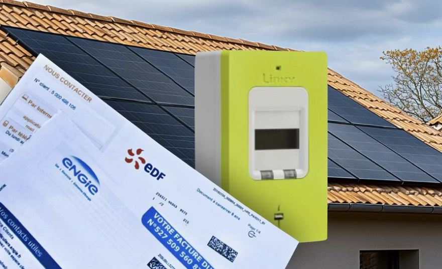 Illustration compteur Linky et économies d'énergie